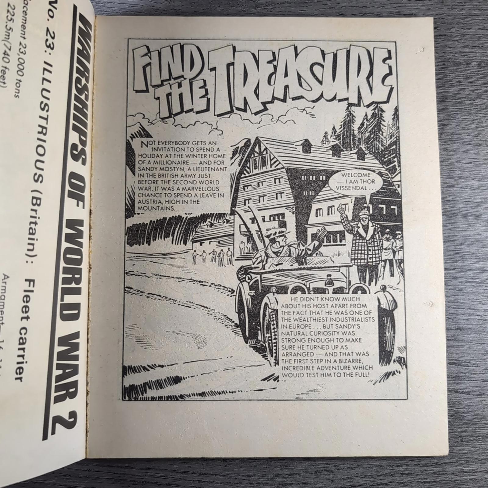 Commando Comic Issue Number 1542 Find The Treasure