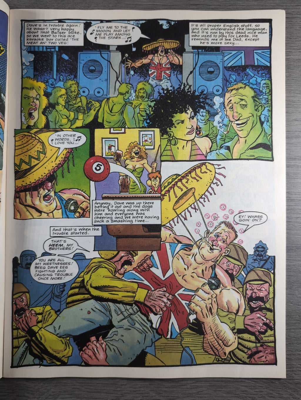 2000AD Prog 870 Featuring Judge Dredd Comic 14th Jan 1994 Vintage Retro Comic