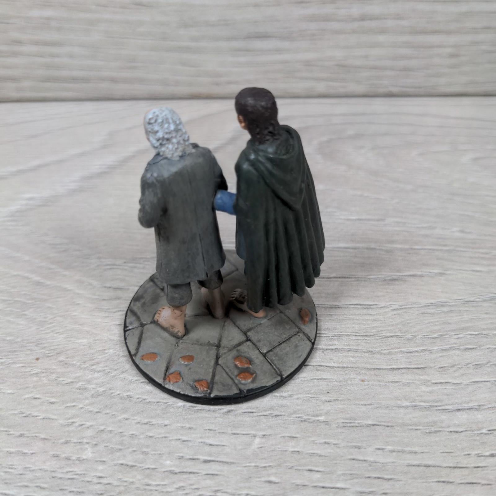 Eaglemoss Bilbo & Frodo Lord of the Rings Collectors Models Metal Figure 2006