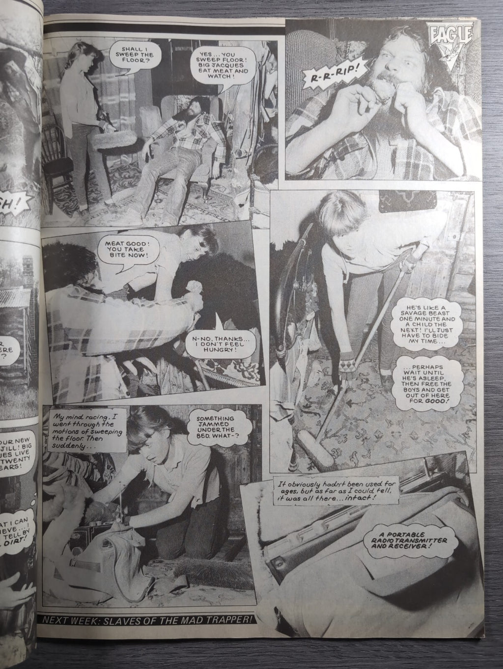 Eagle Comic 27th August 1983 Vintage Retro UK Comic