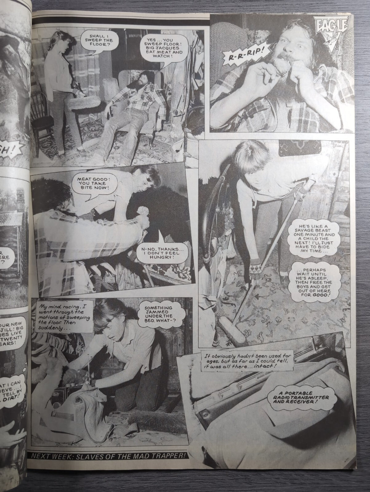 Eagle Comic 27th August 1983 Vintage Retro UK Comic