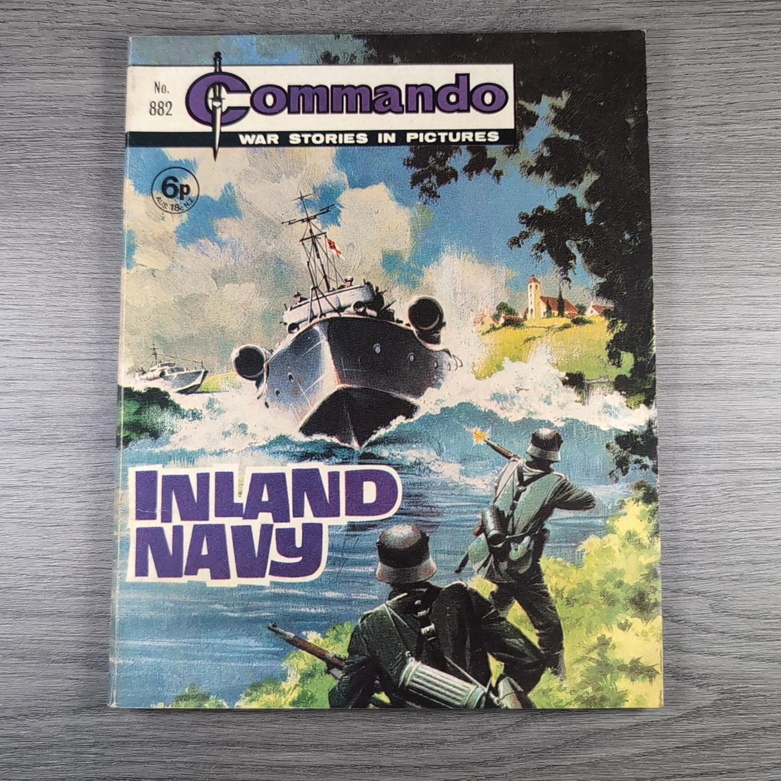 Commando Comic Issue Number 882 Inland Navy