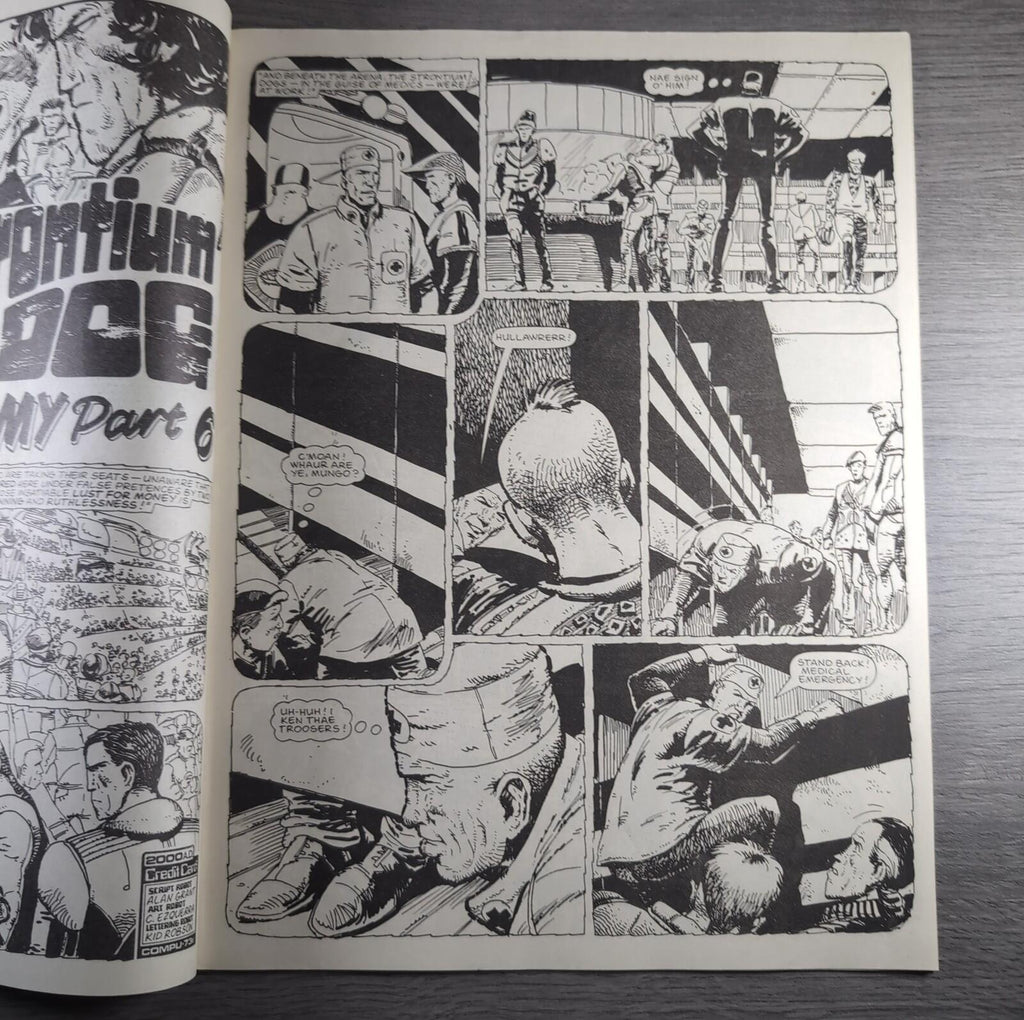 2000AD Prog 549 Featuring Judge Dredd 21st November 1987 Vintage Comic