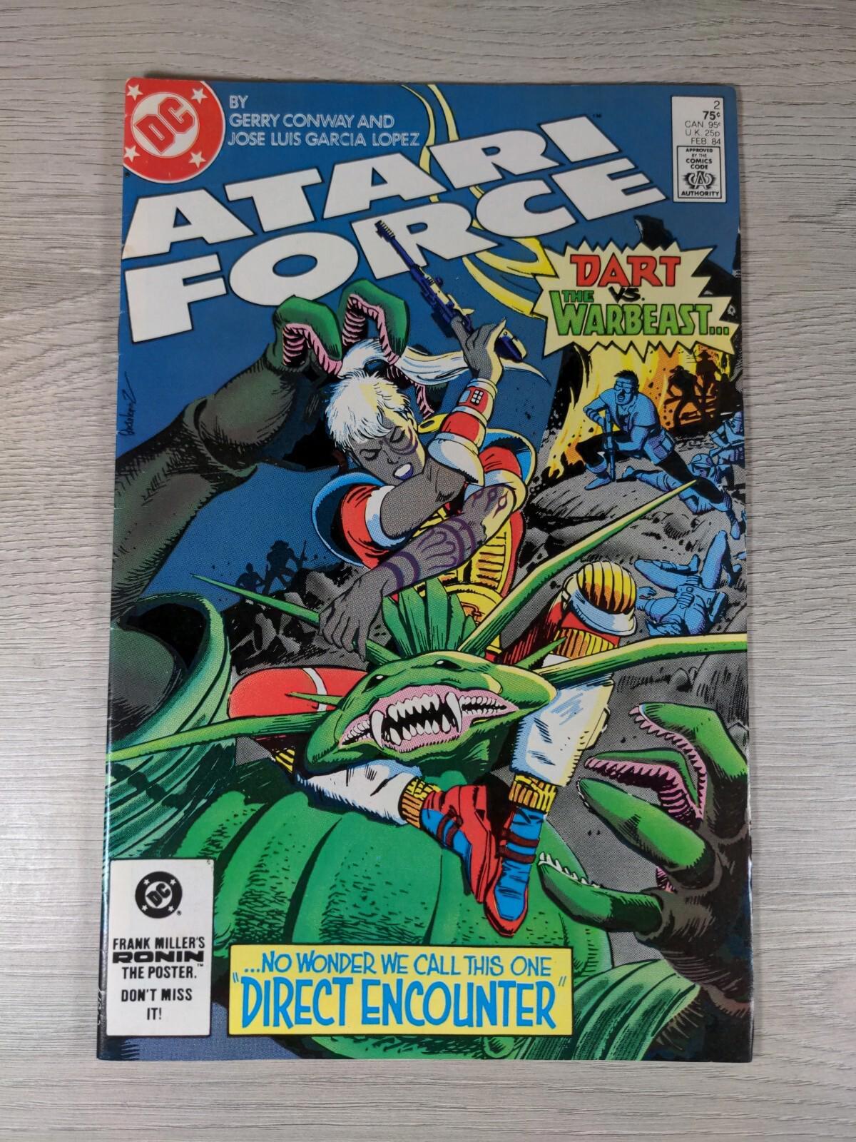 DC Comics Atari Force #2 Vintage Comic 1984 Jerry Conway Jose Luis