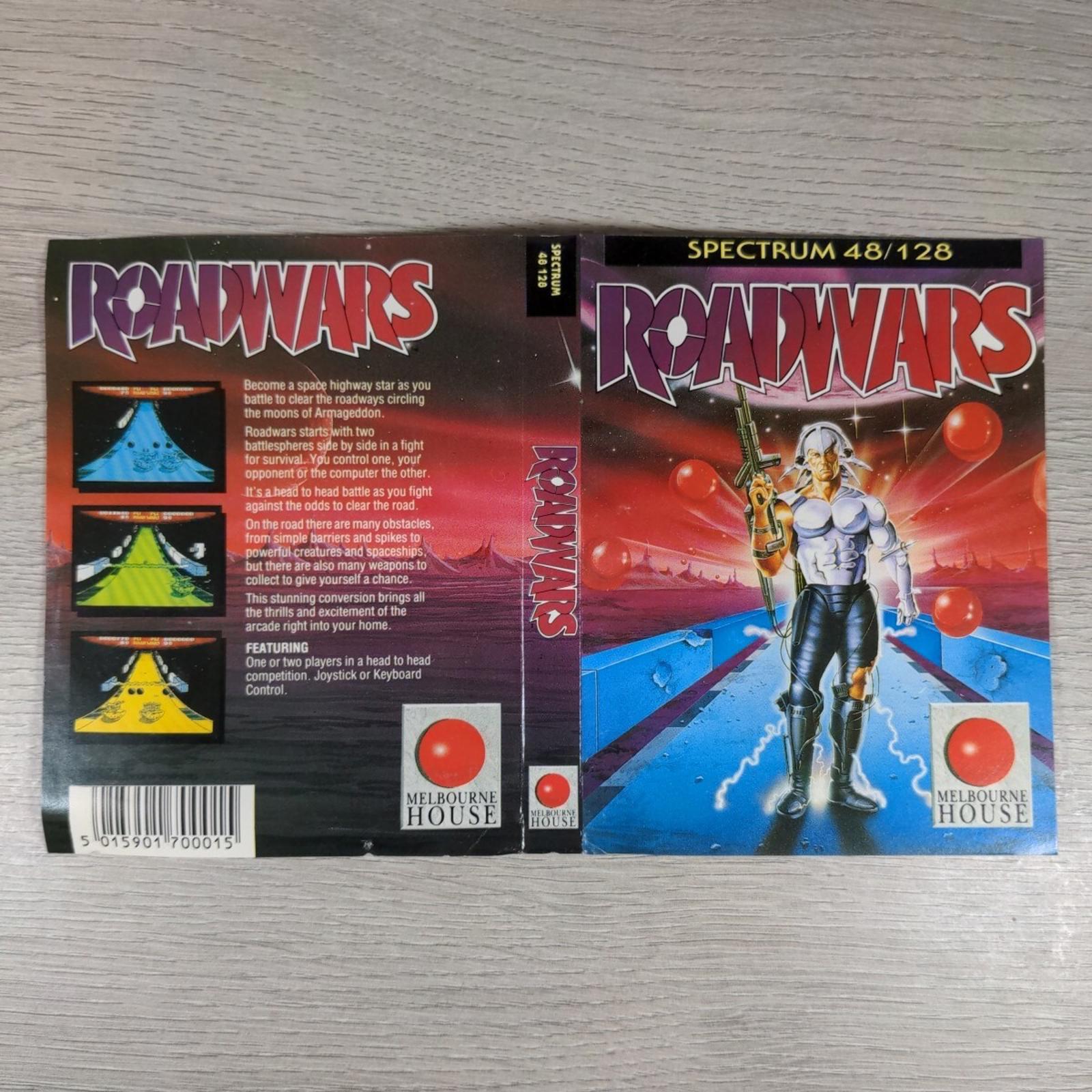 Road Wars ZX Spectrum 48K 128K Video Game Cassette Tested & Working