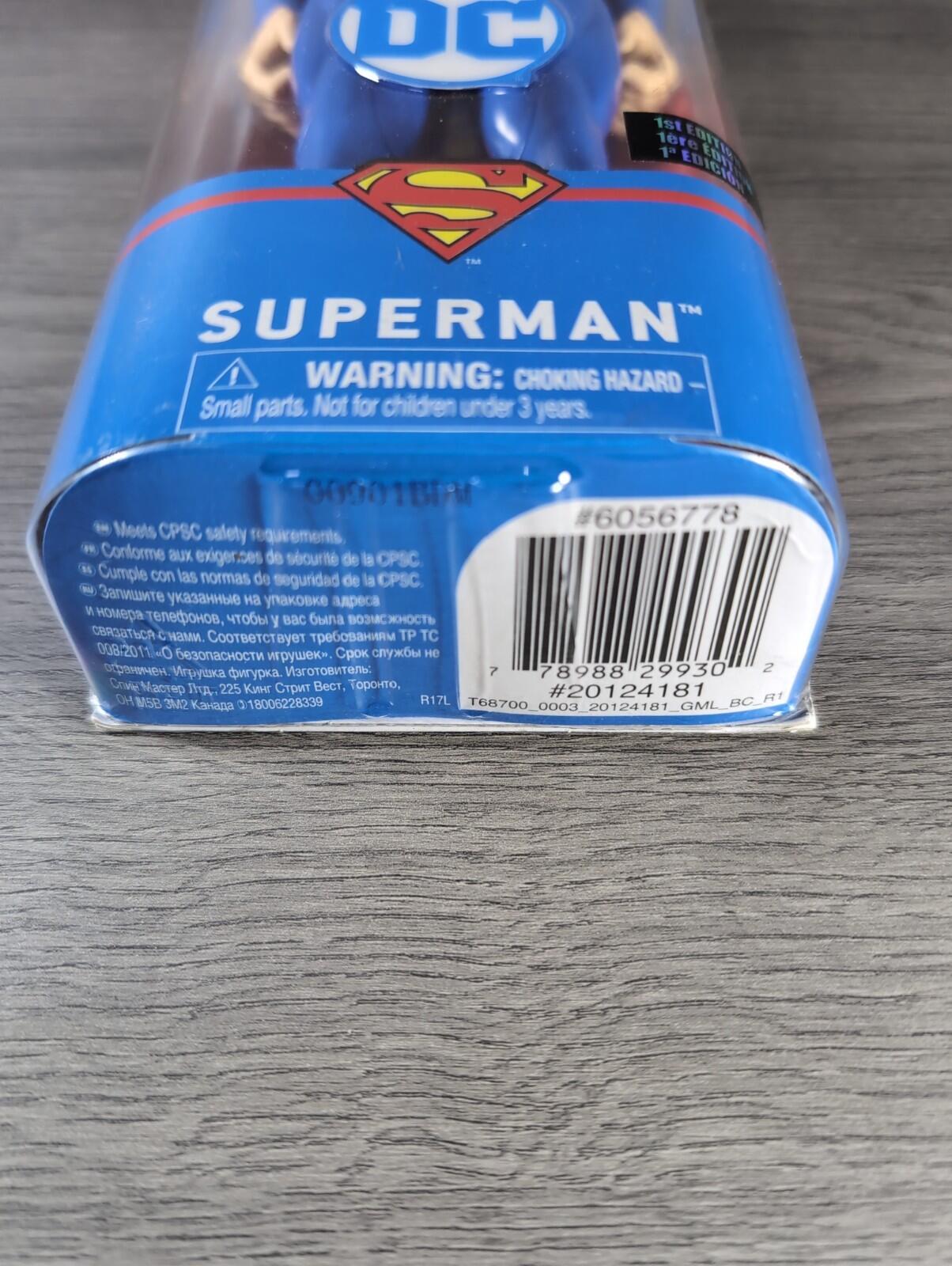 DC Comics Superman 12" Action Figure 1st Edition Superman Spin Master Toy