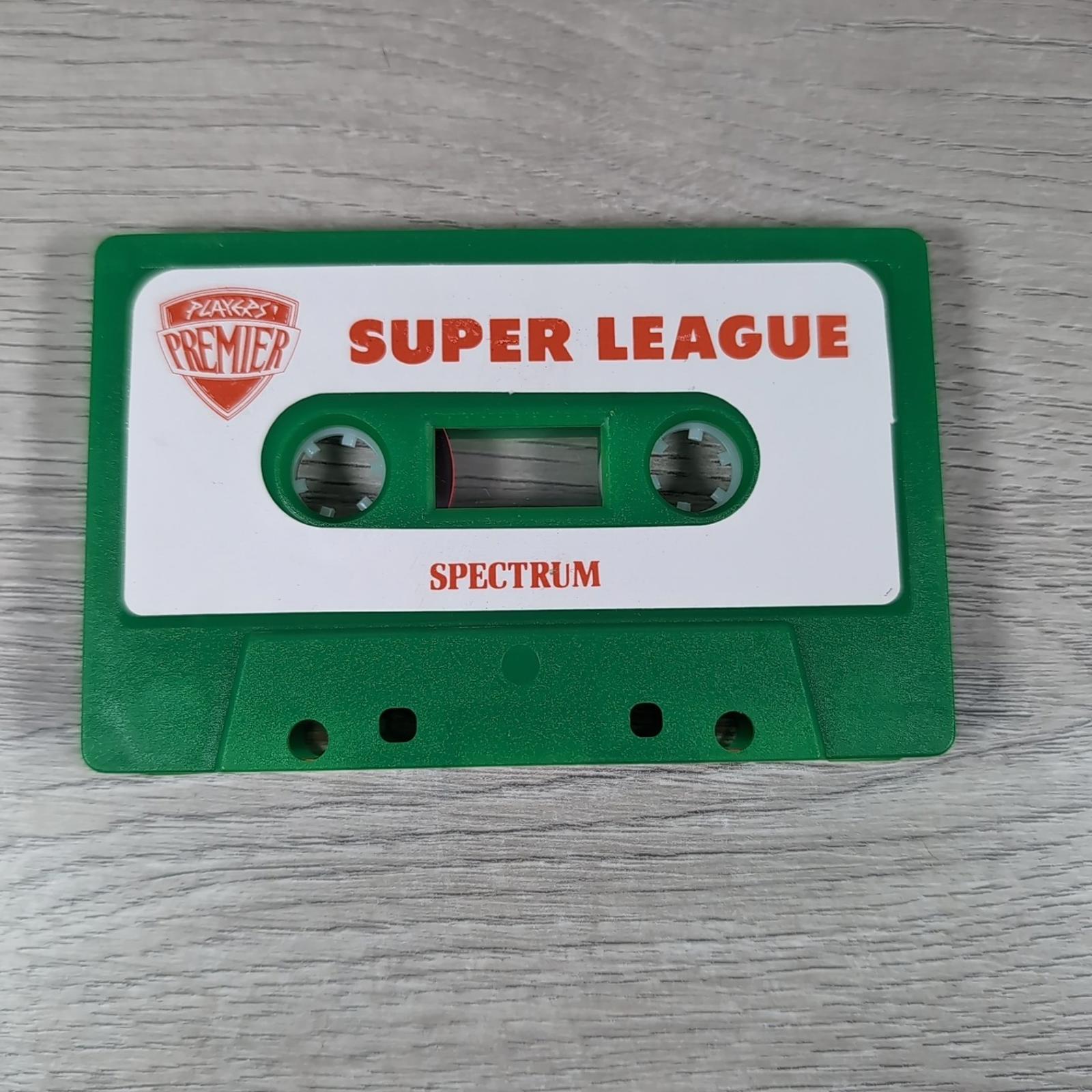 Super League ZX Spectrum Game Cassette Players Premier Tested & Working