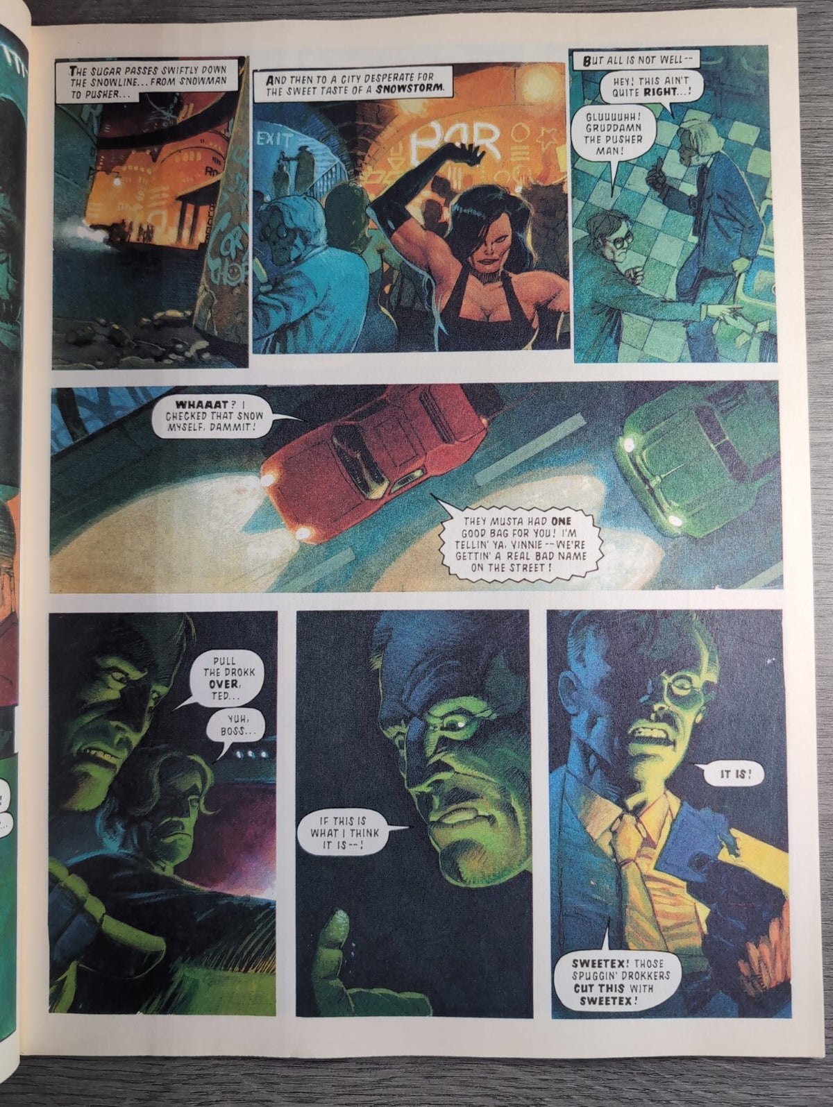 2000AD Prog 819 Featuring Judge Dredd Comic 23rd Jan 1993 Vintage Retro Comic