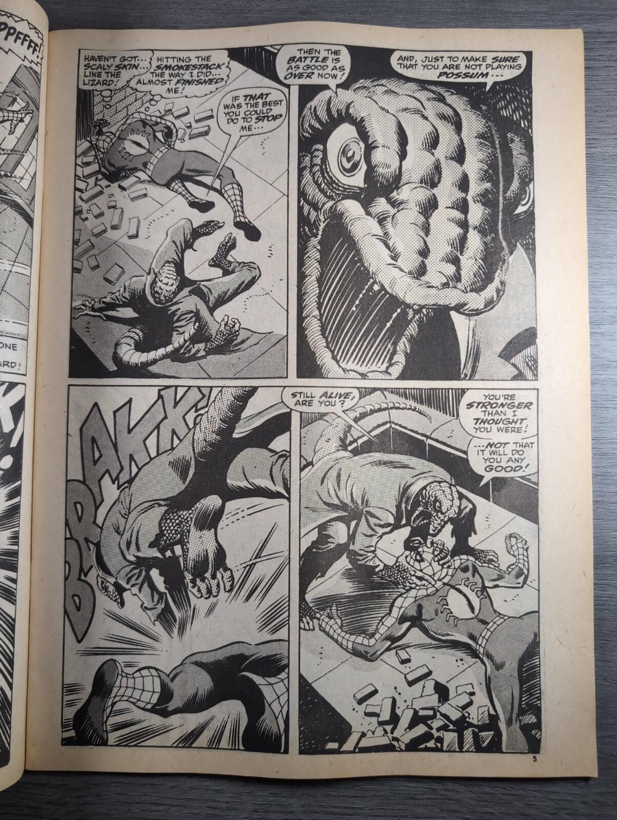 Spider-Man Comics Weekly No 93 Marvel Comics UK 23rd November 1974 Vintage Comic