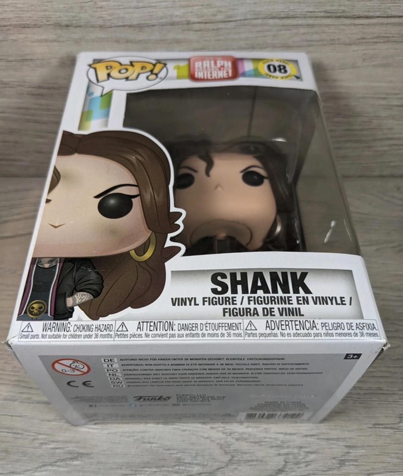 Funko Pop Ralph Breaks The Internet Shank No 8 Vinyl Toy Figure - Retrorama UK