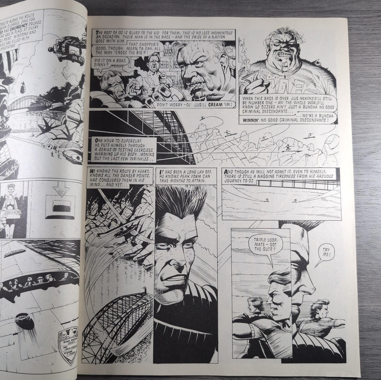 2000AD Prog 564 Featuring Judge Dredd 5th March 1988 Vintage Comic