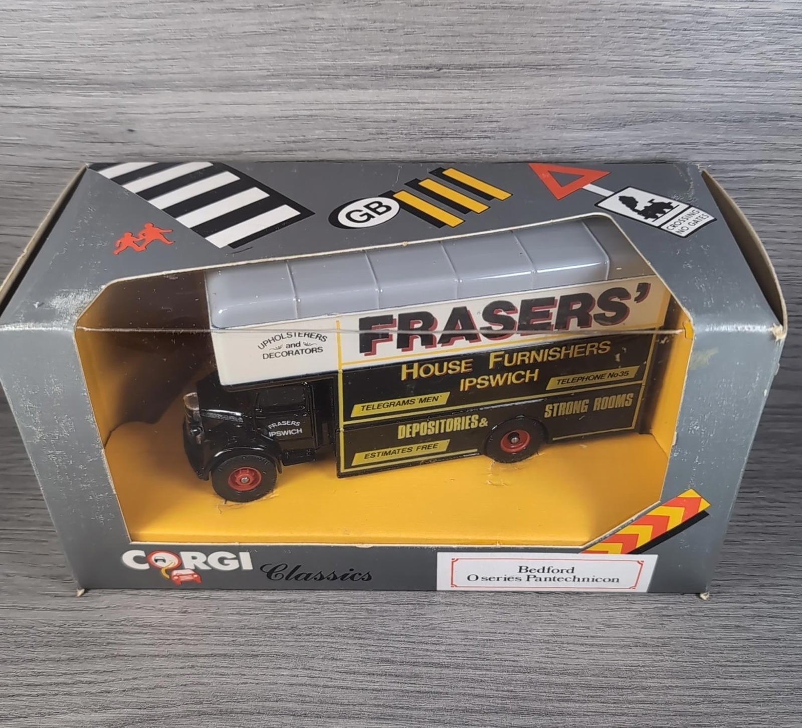 Corgi Classics C953/3 Bedford O Series Pantechnicon Die-Cast Model Van