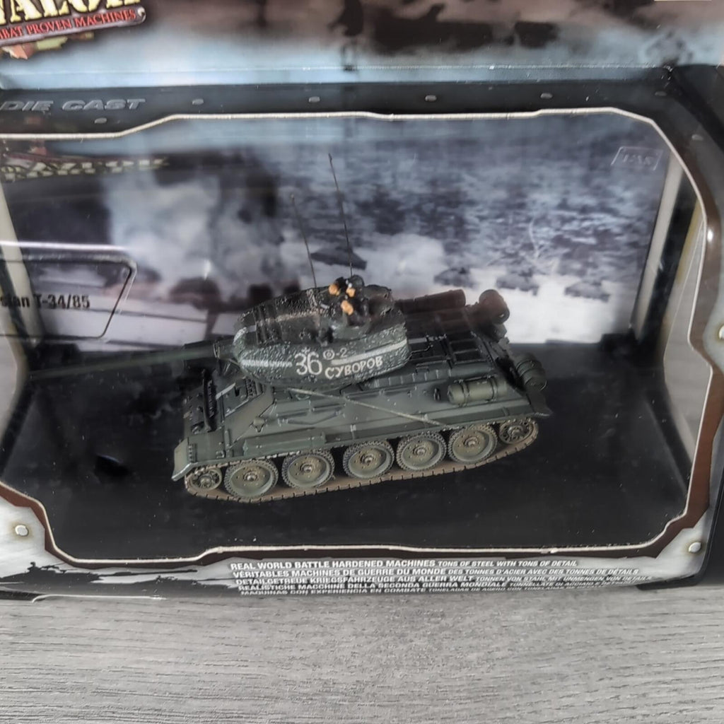 Forces Of Valour Russian T-34/85 Diecast 1:72 Scale Model 85018