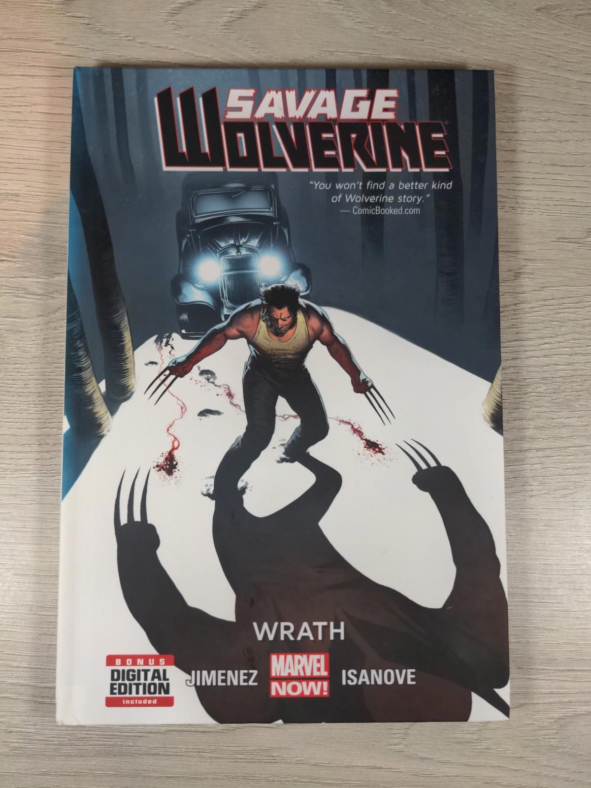 Marvel Comics Savage Wolverine Wrath Volume 3 Hardcover Graphic Novel Marvel Now - Retrorama UK