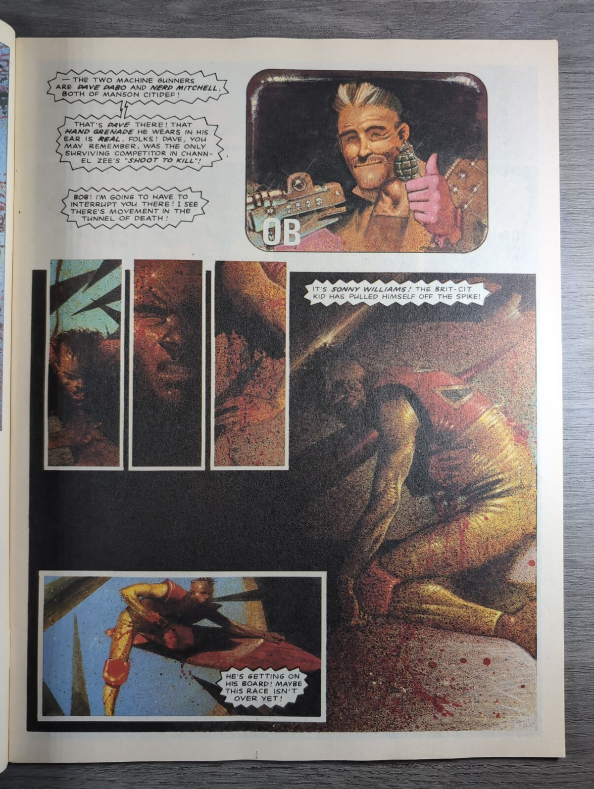 2000AD Prog 664 Featuring Judge Dread Comic 3rd Feb 1990 Vintage Retro Comic - Retrorama UK
