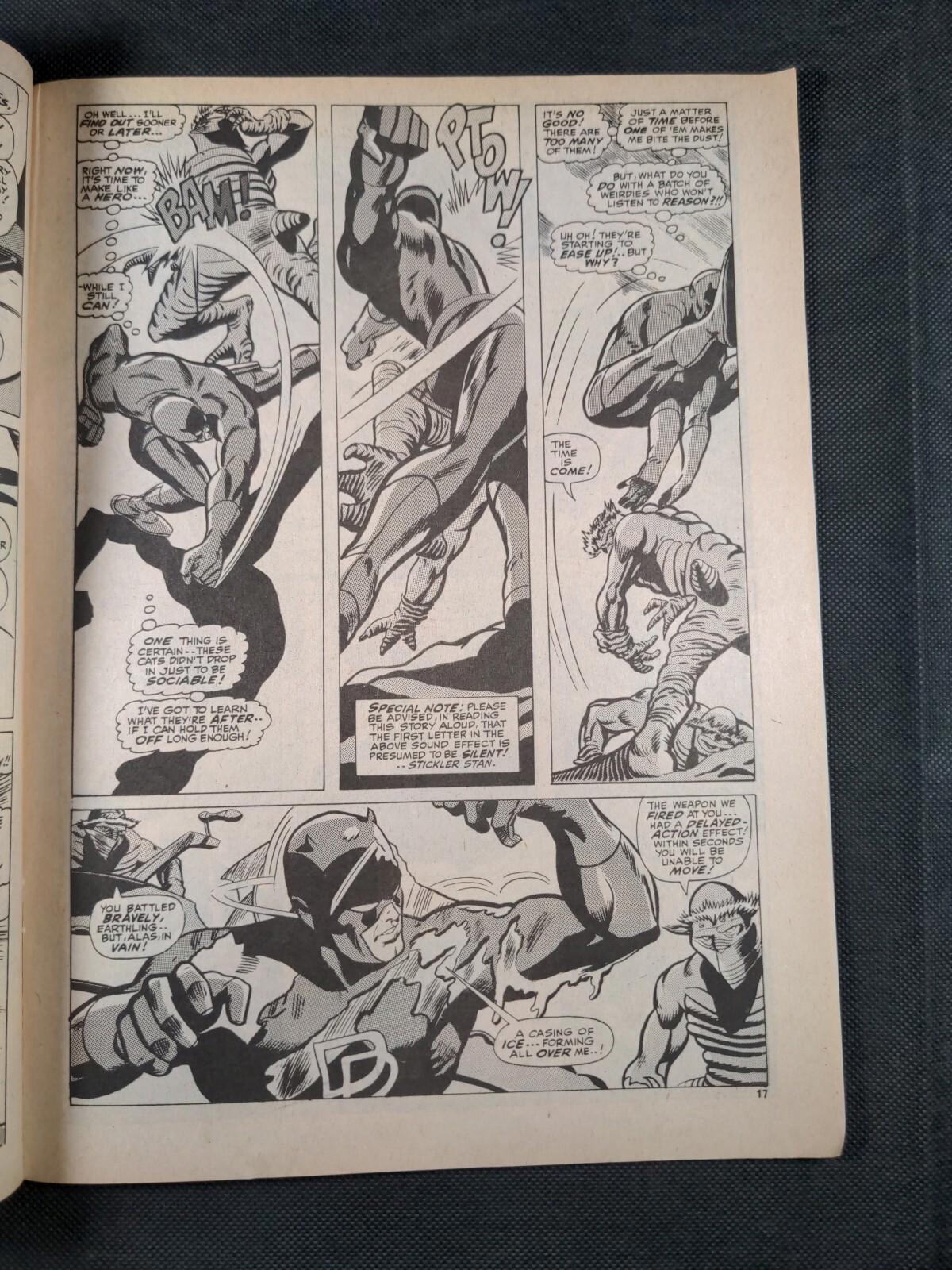Mighty World of Marvel Issue No 120 January 1975 Marvel UK Vintage Comic