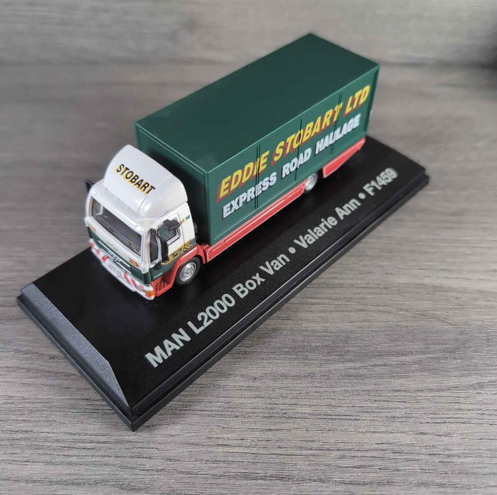 Atlas Editions Eddie Stobart Man L2000 Box Van Valarie Ann F1459 Die-Cast Model