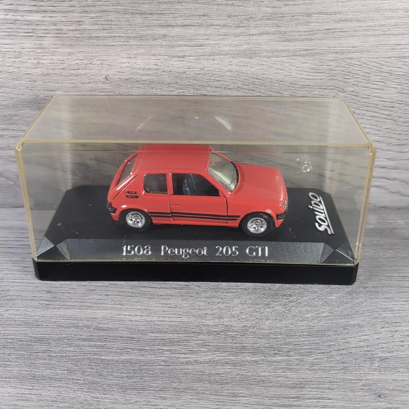 Solido 1508 Peugeot 205 GTI 1:43 Scale Diecast Model Car