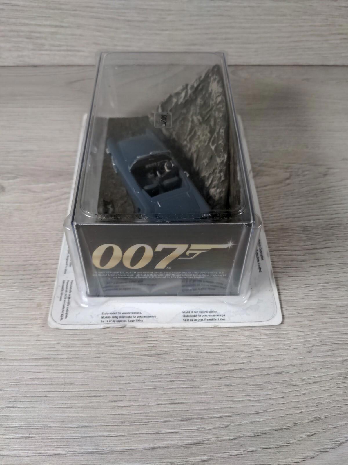 Eaglemoss James Bond 007 Sunbeam Alpine Diecast Car 1:43 Scale With Magazine #17