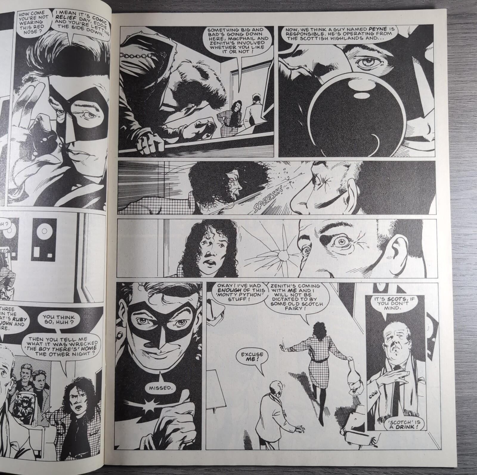 2000AD Prog 592 Featuring Judge Dredd 17th September 1988 Vintage Comic