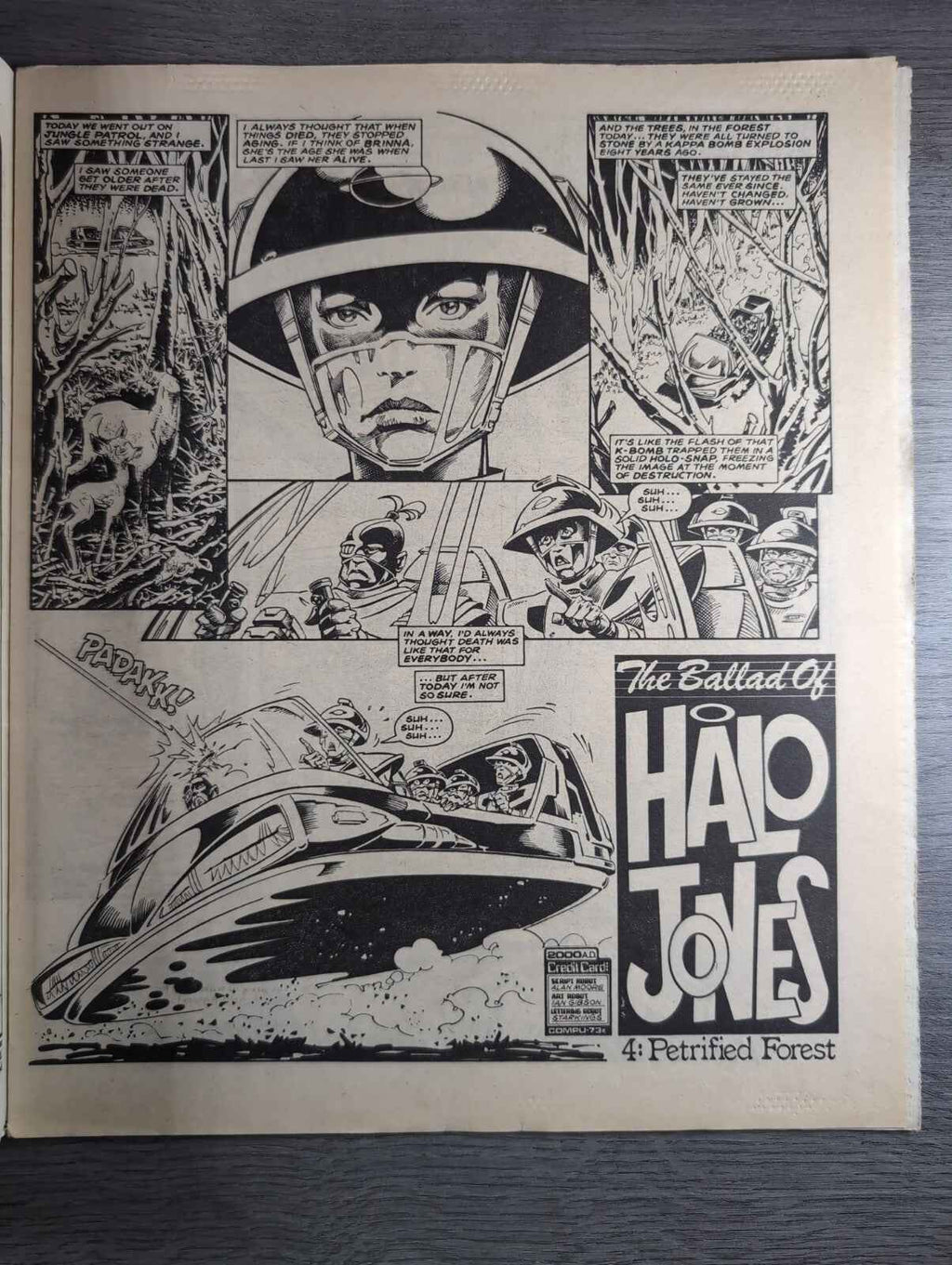 2000AD Prog 455 Featuring Judge Dread Comic 1st Feb 1986 Vintage Retro Comic
