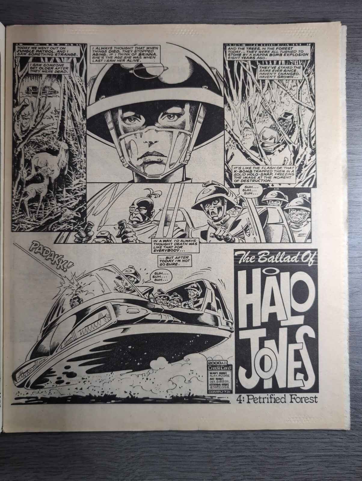 2000AD Prog 455 Featuring Judge Dread Comic 1st Feb 1986 Vintage Retro Comic