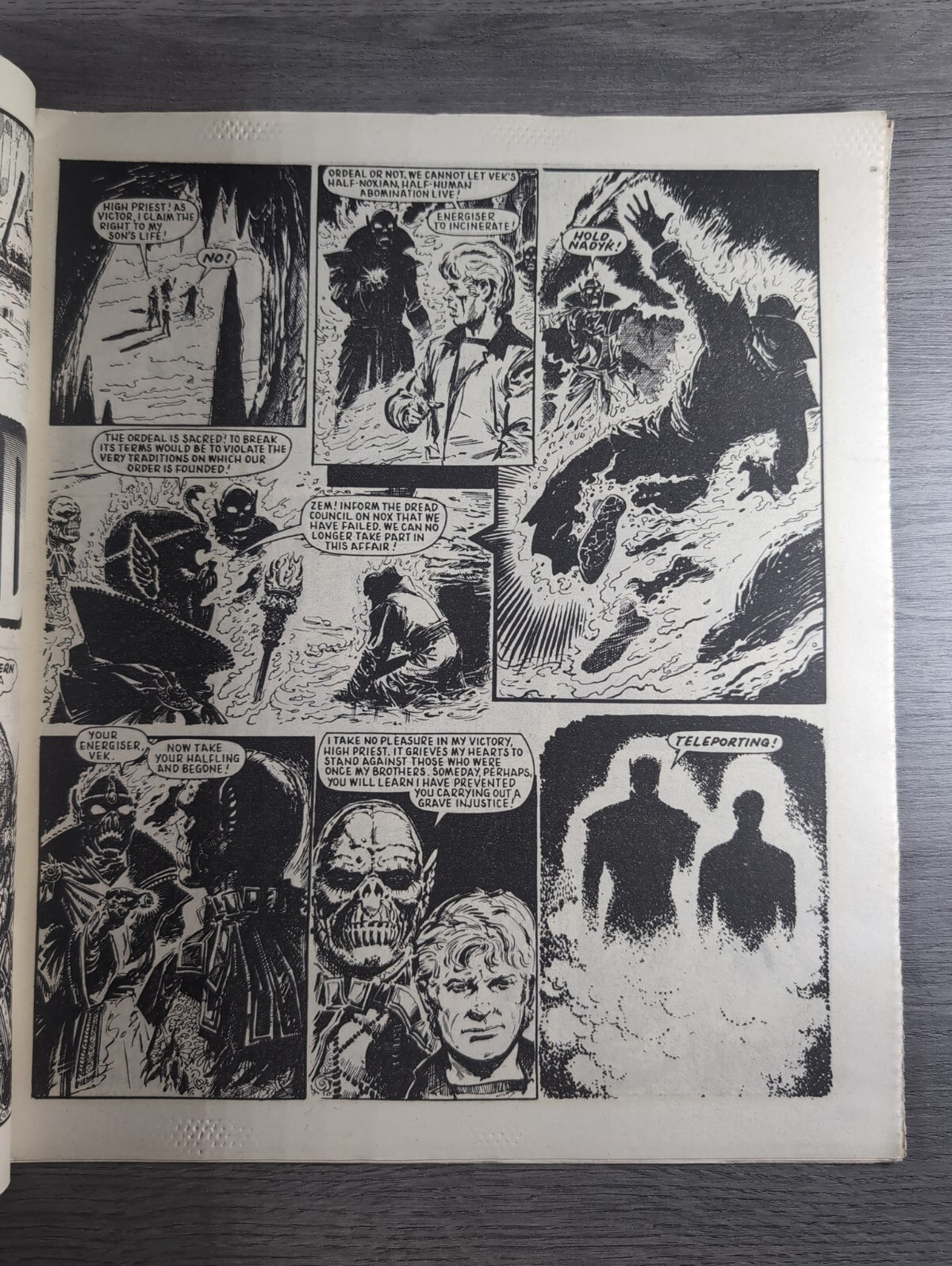 Eagle Comic Issue No. 210 29th March 1988 Vintage Retro UK Comic