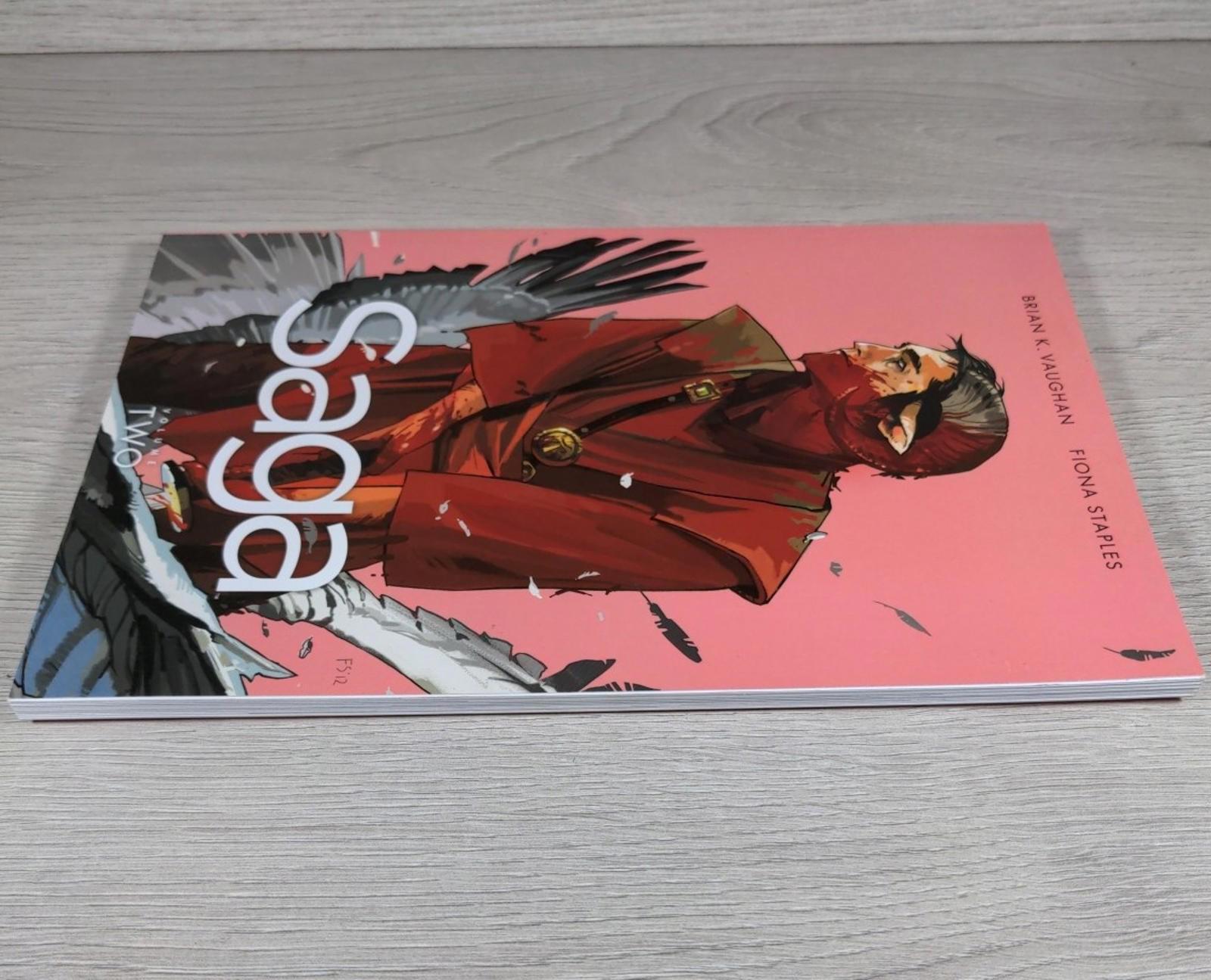 Saga Volume 2 by Brian K Vaughan Paperback 2013 Image Graphic Novel - Retrorama UK