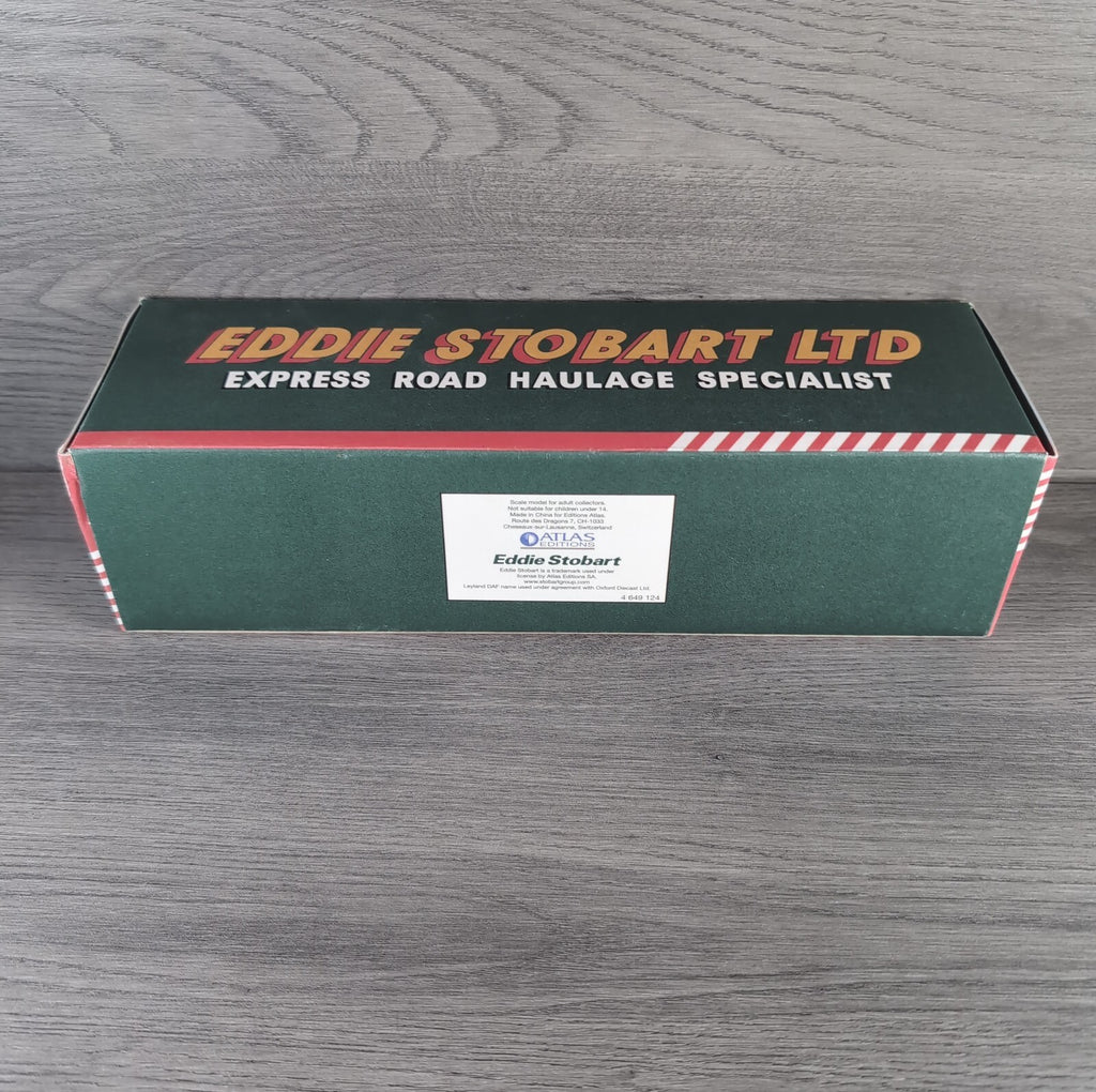 Atlas Editions Eddie Stobart Leyland DAF FT85CF Curtainside Davena H345 1:76