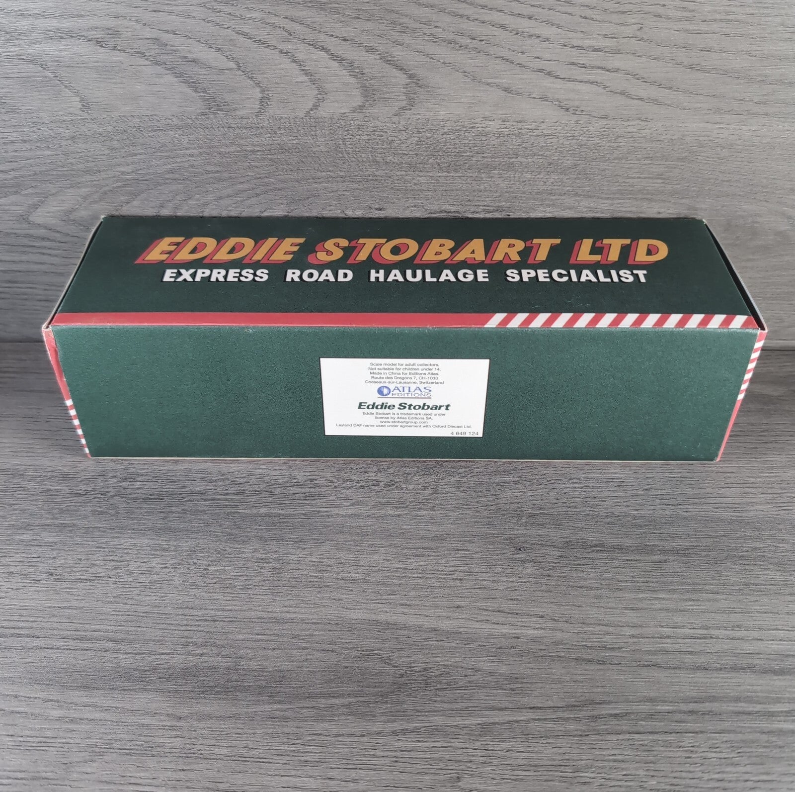 Atlas Editions Eddie Stobart Leyland DAF FT85CF Curtainside Davena H345 1:76