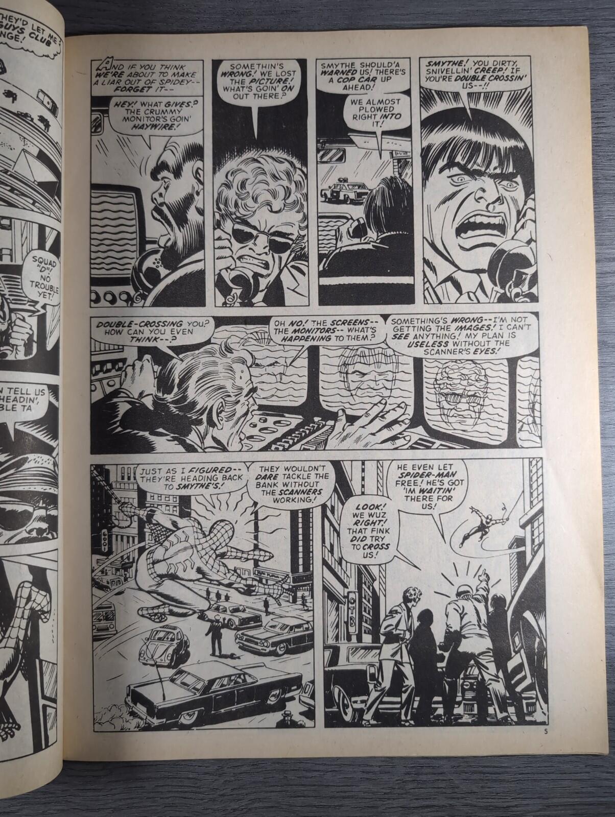 Spider-Man Comics Weekly No 153 Marvel Comics UK 17th January 1976 Vintage Comic