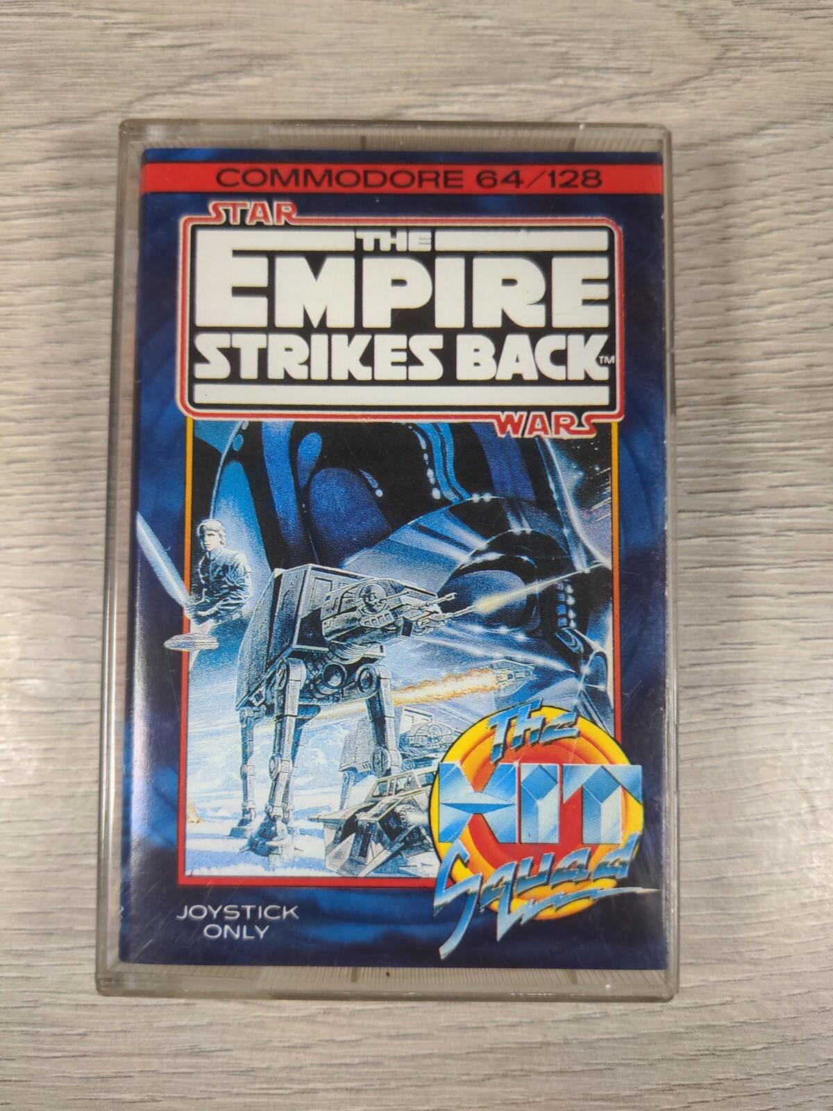 The Empire Strikes Back Commodore 64 C64 Game Cassette Tested & Working