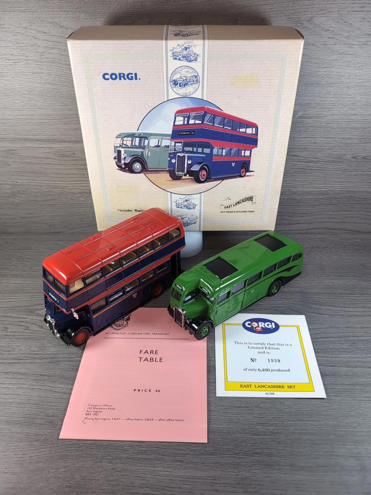 Corgi Classics Commercials The East Lancashire Guy Arab Leyland Tiger Model