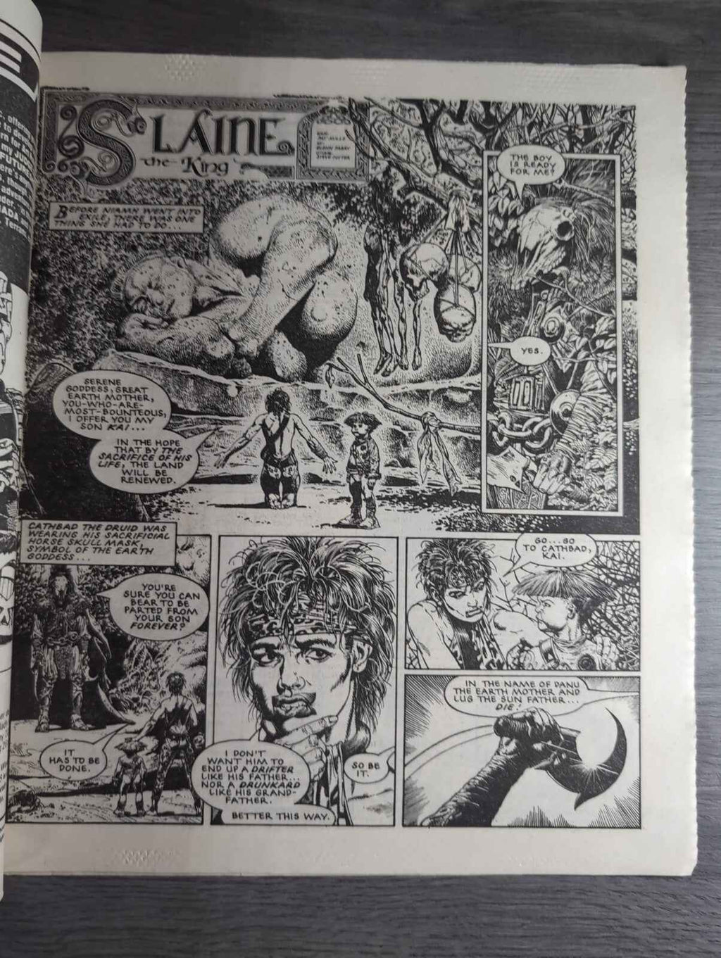 2000AD Prog 504 Featuring Judge Dread Comic 10th Jan 1987 Vintage Retro Comic