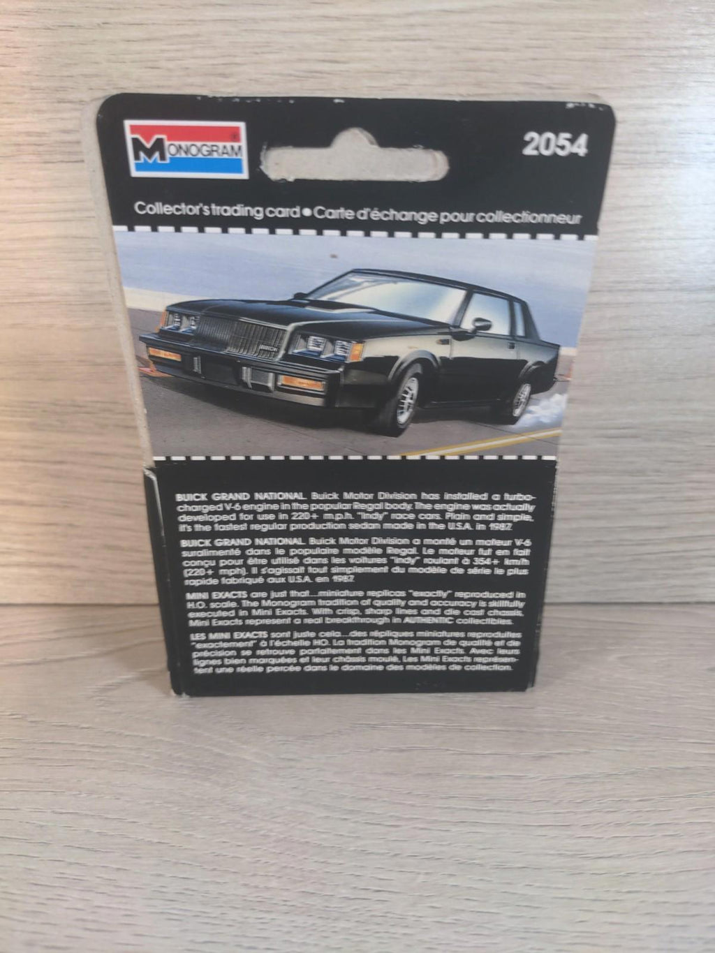 Monogram Mini Exacts Buick Grand National No 2054 Diecast Car 1:87 H.O Scale