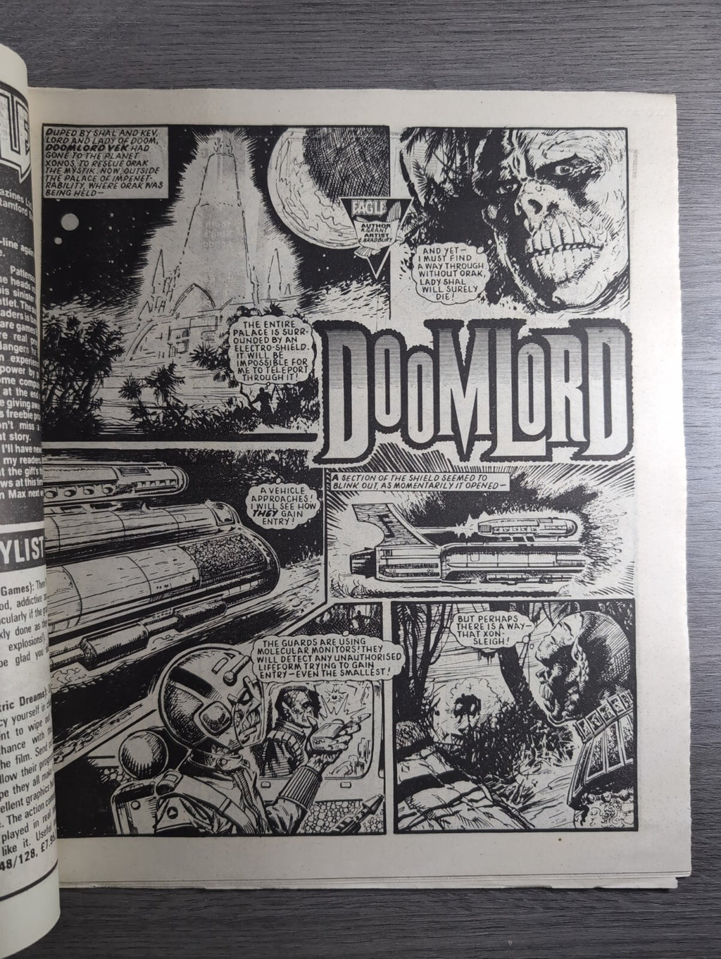 Eagle Comic Issue No. 252 17th Jan 1987 Vintage Retro UK Comic