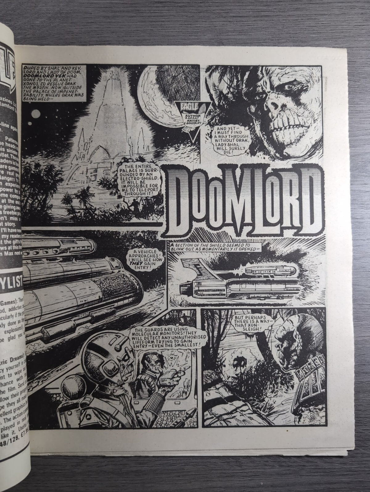 Eagle Comic Issue No. 252 17th Jan 1987 Vintage Retro UK Comic