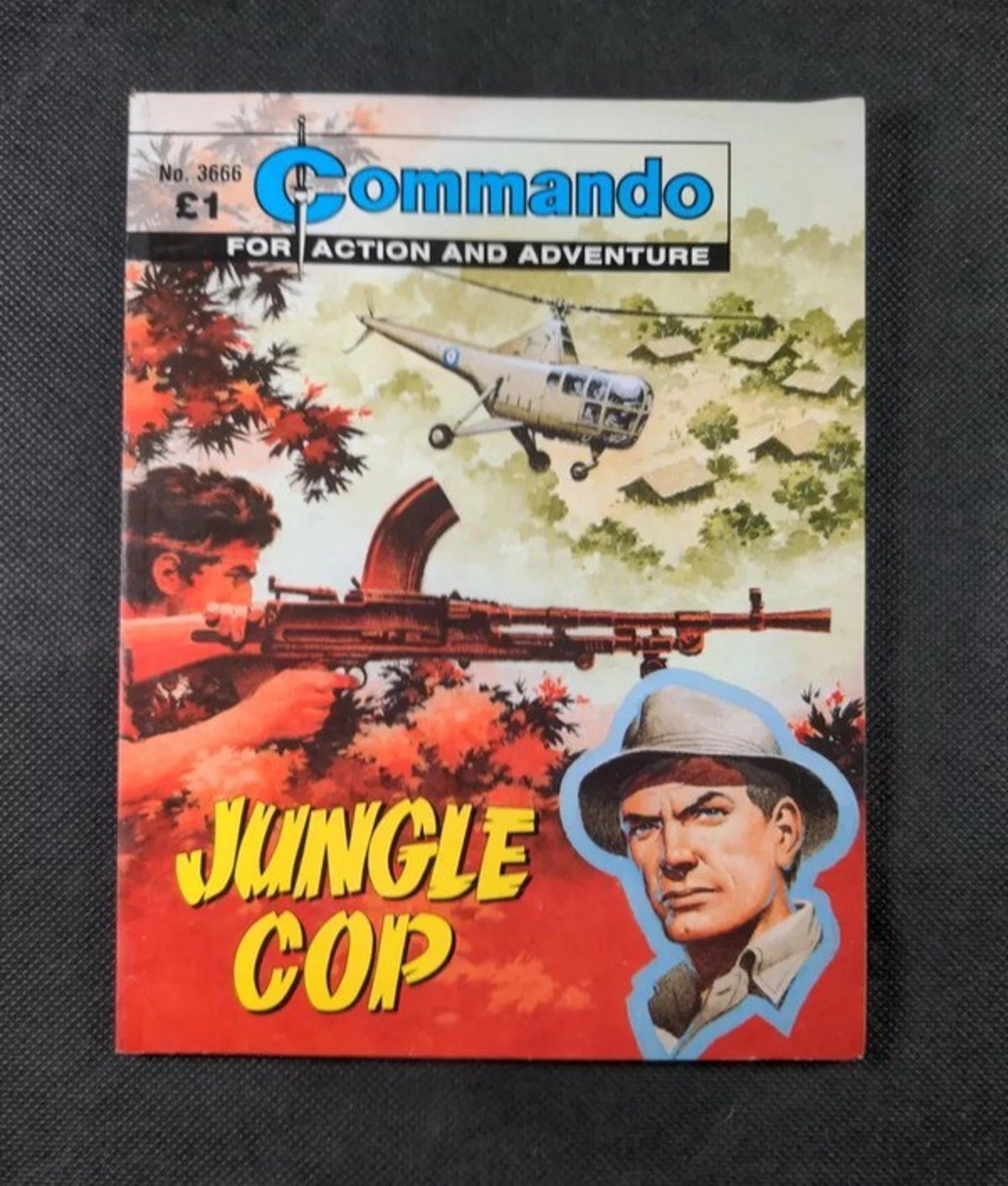 Commando Comic Issue Number 3666 Jungle Cop