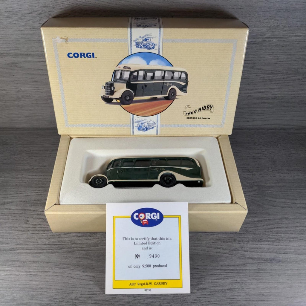 Corgi The Fred Bibby Bedford OB Coach Limited Edition 97106  1:50 Scale 1992