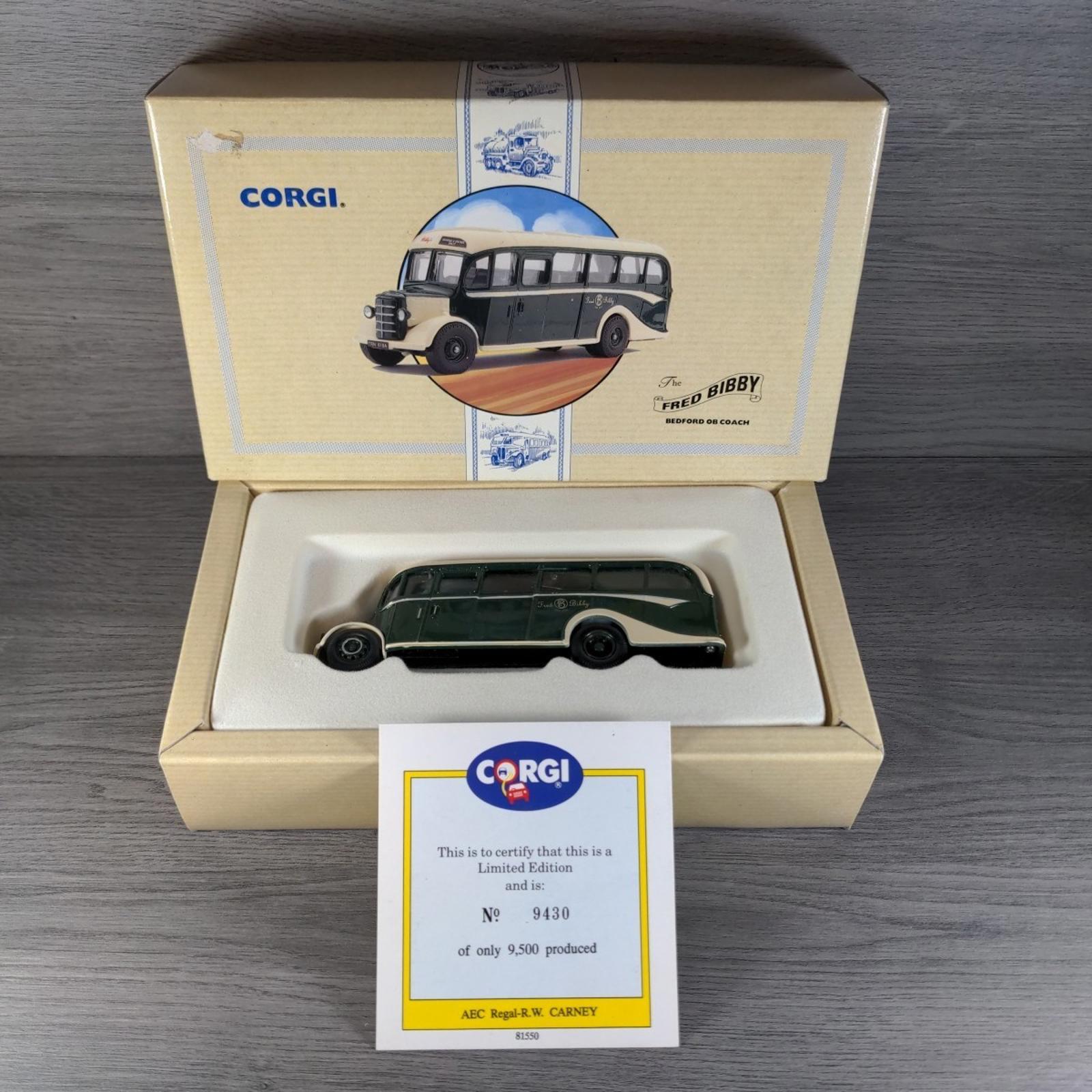 Corgi The Fred Bibby Bedford OB Coach Limited Edition 97106  1:50 Scale 1992