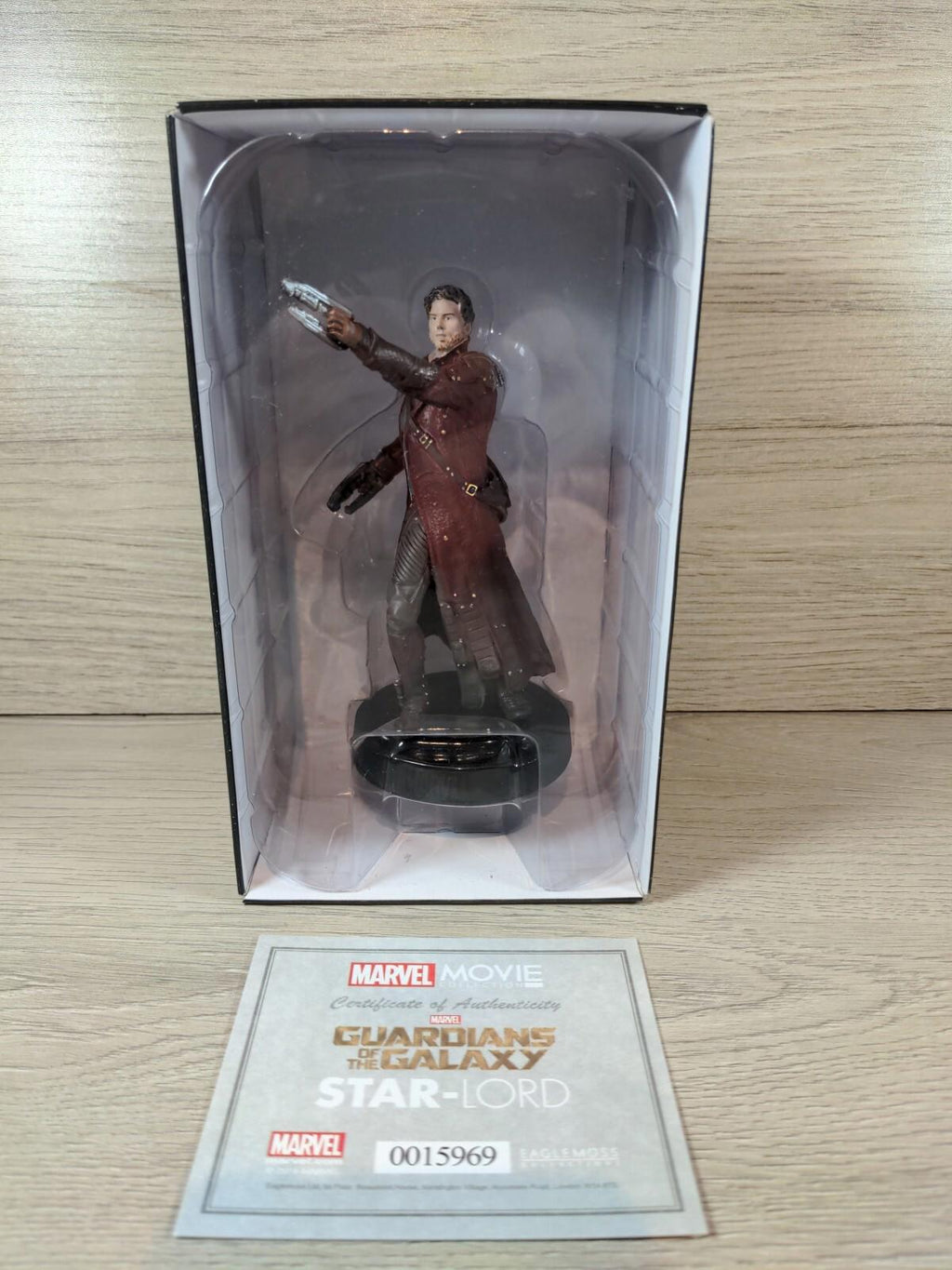 Eaglemoss Marvel Movie Figures Guardians Of  The Galaxy Star-Lord AC/1077 - 2016