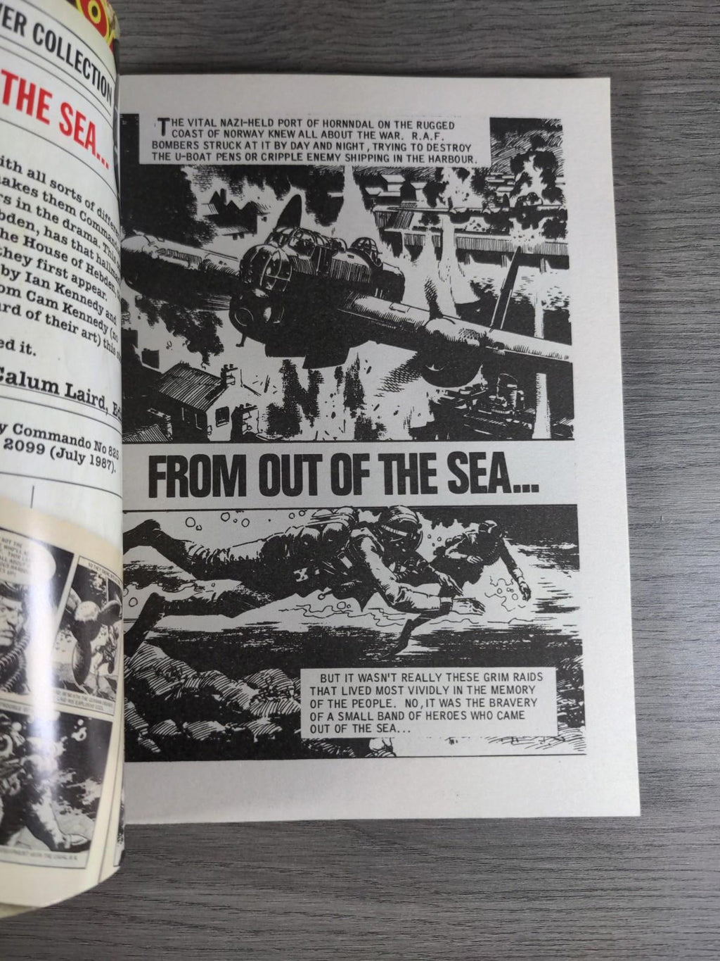 Commando Comic Issue 4562 From Out Of The Sea