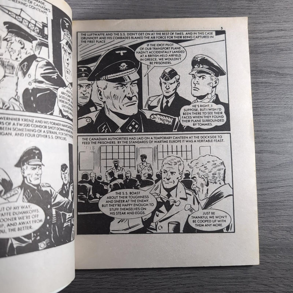 Commando Comic 2434 Nazi Hijack Vintage War Comic