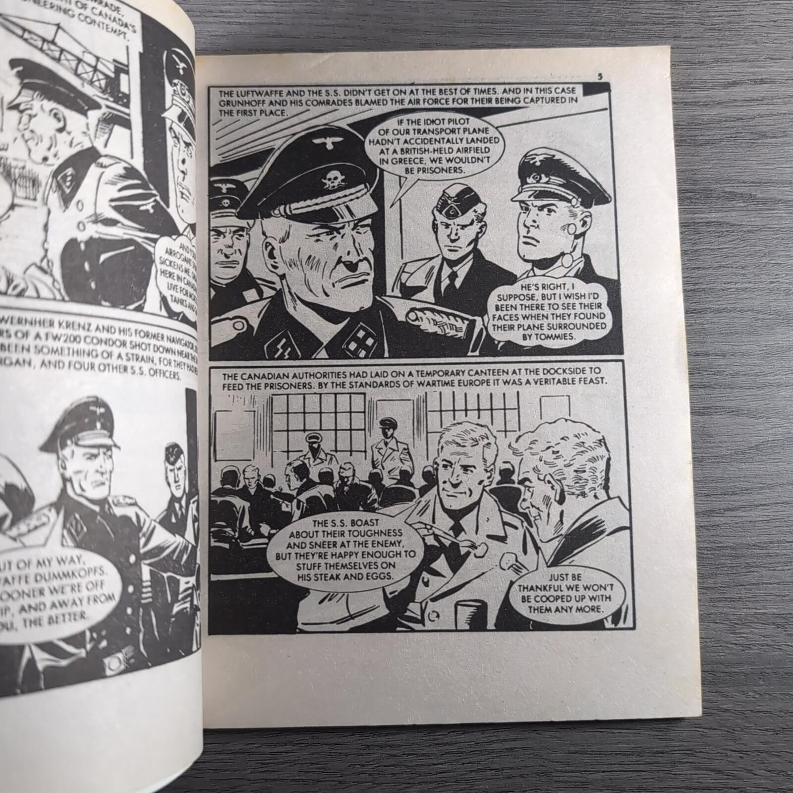 Commando Comic 2434 Nazi Hijack Vintage War Comic
