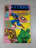 The Titans Pocket Book Issue Number 4 Marvel Digest Series 1980's Vintage Comic - Retrorama UK