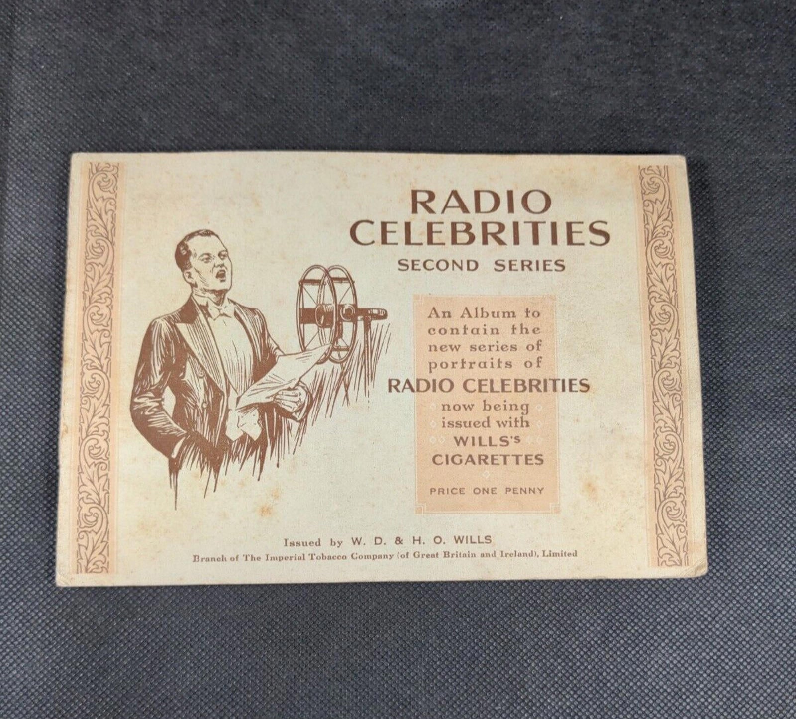 W.D & H.O Wills Radio Celebrities Second Series 1935 Cigarette Cards Full Set
