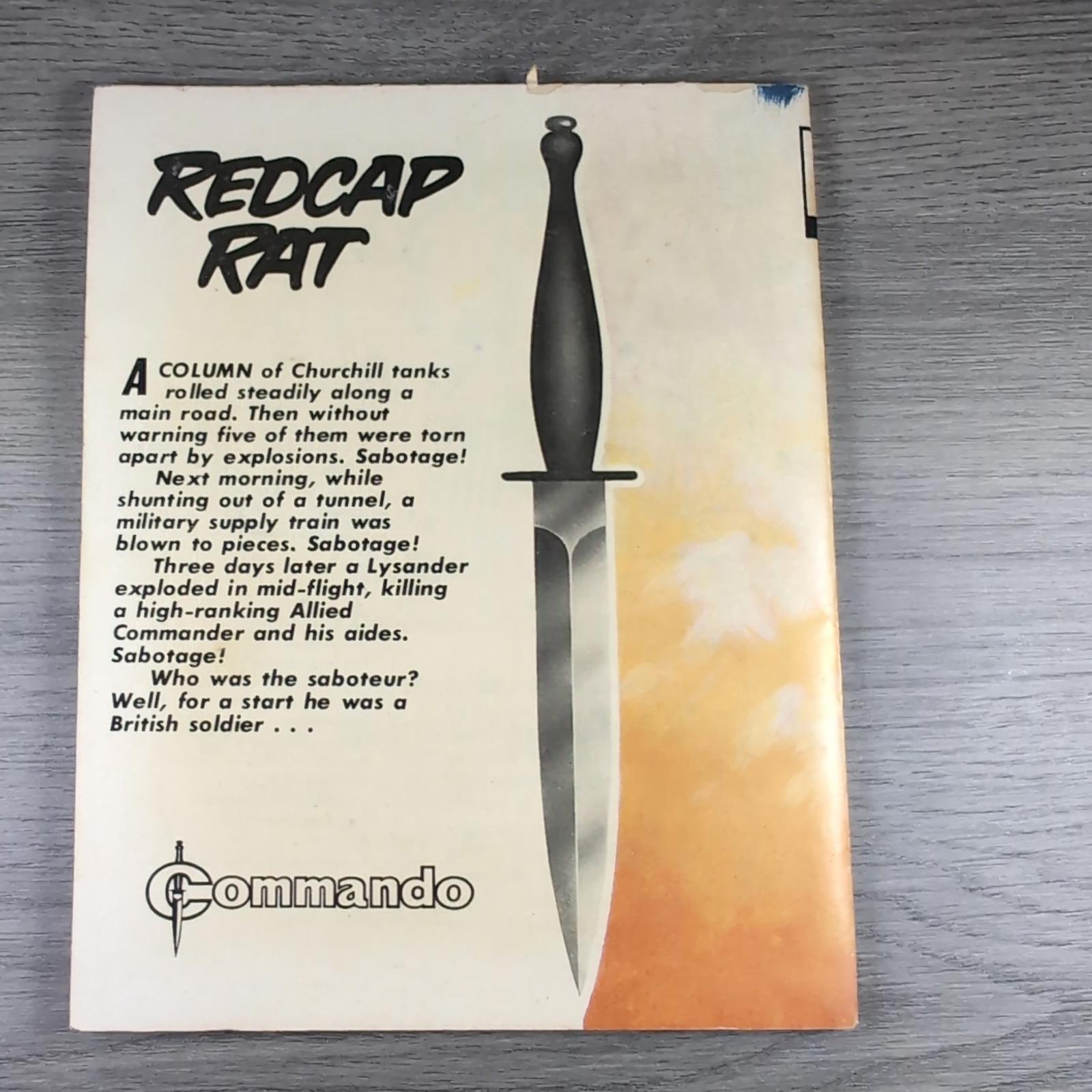 Commando Comic Issue Number 925 Redcap Rat