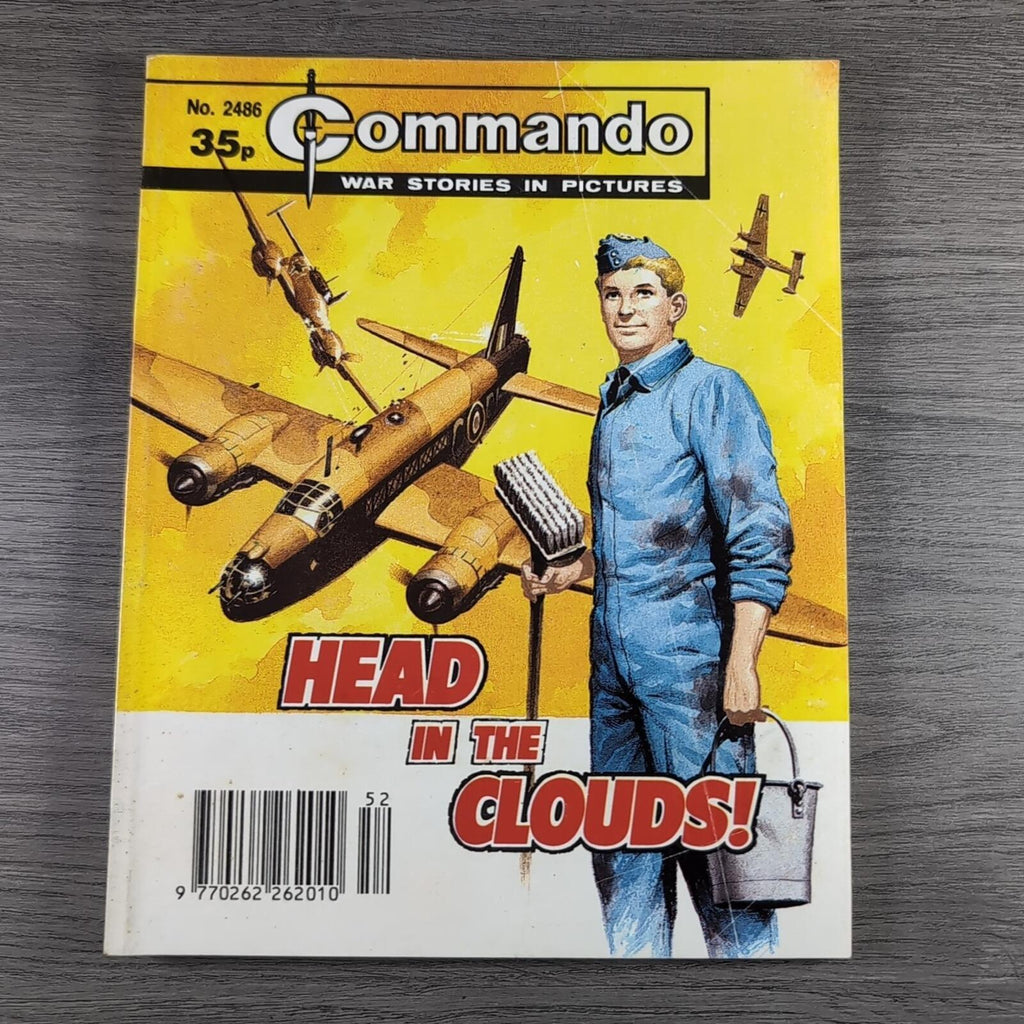 Commando Comic 2486 Head In The Clouds! Vintage War Comic