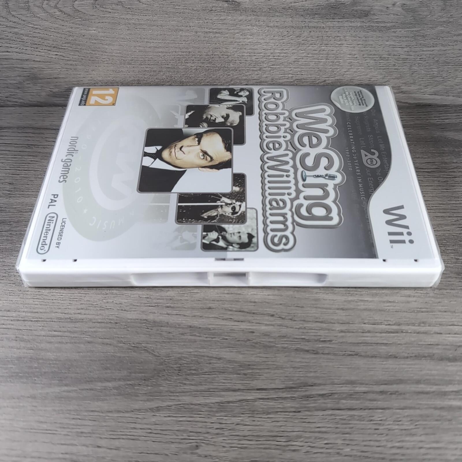 We Sing Robbie Williams Nintendo Wii  Game (2010) New/Sealed