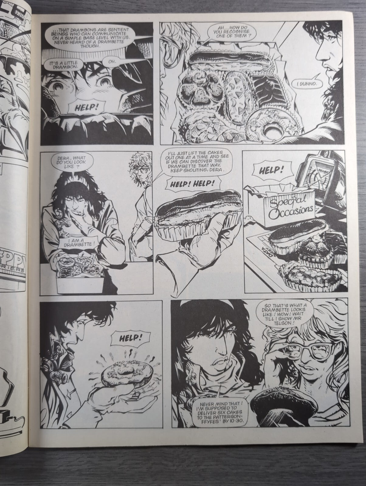 2000AD Prog 611 Featuring Judge Dread Comic 28th Jan 1989 Vintage Retro Comic